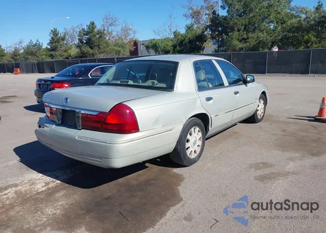 2004 Mercury Grand Marquis Ls from USA, damaged, VIN 2MEFM75W24X663077